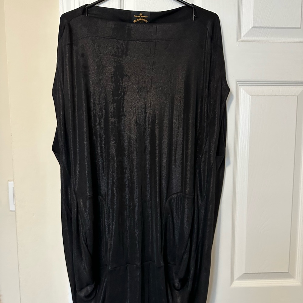 Vivienne Westwood black cape dress
